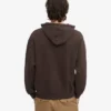 Sudadera con capucha oversize de algodón orgánico - Marrón café