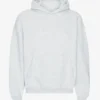 Sudadera con capucha oversize de algodón orgánico - Mezcla de colores nieve