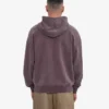 Sudadera con capucha oversize de algodón orgánico - Uva descolorida