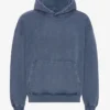 Sudadera con capucha oversize orgánica - Azul Neptuno