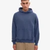 Sudadera con capucha oversize orgánica - Azul Neptuno
