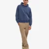 Sudadera con capucha oversize orgánica - Azul Neptuno