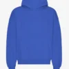 Sudadera con capucha oversize orgánica - Azul zafiro