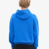 Sudadera con capucha oversize orgánica - Azul zafiro