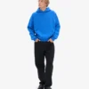 Sudadera con capucha oversize orgánica - Azul zafiro