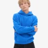 Sudadera con capucha oversize orgánica - Azul zafiro