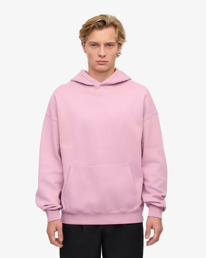 Sudadera con capucha oversize orgánica - Flor de cerezo