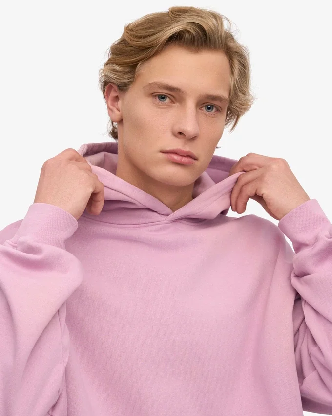 Sudadera con capucha oversize orgánica - Flor de cerezo