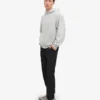 Sudadera con capucha oversize orgánica - Gris descolorido