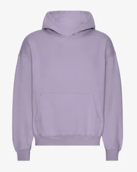 Sudadera con capucha oversize orgánica - Jade púrpura