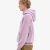 Sudadera con capucha oversize orgánica - Morado perlado