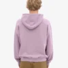 Sudadera con capucha oversize orgánica - Morado perlado