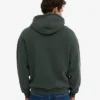 Sudadera con capucha y cremallera oversize orgánica - Midnight Forest